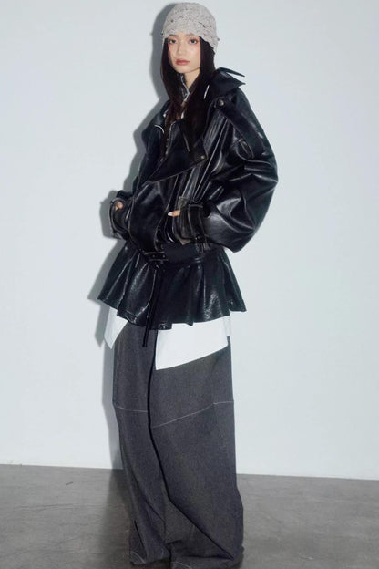 Dark Romantic Leather Jacket