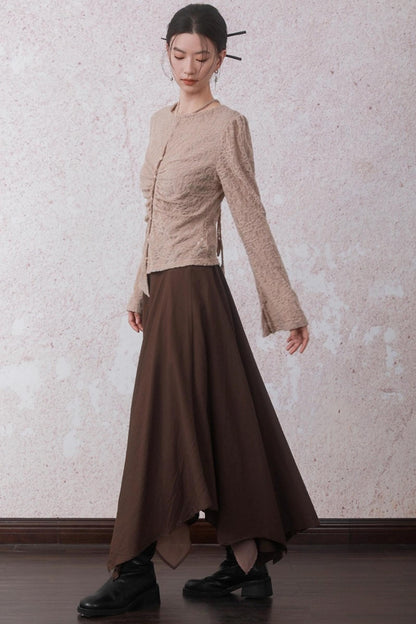 Strap Texture T-Shirt