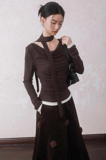 Swing Collar T-Shirt