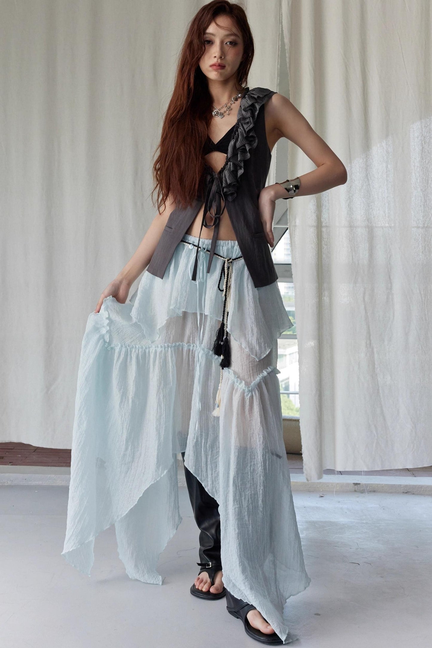 Chic Mint Tank & Skirt Set-Up