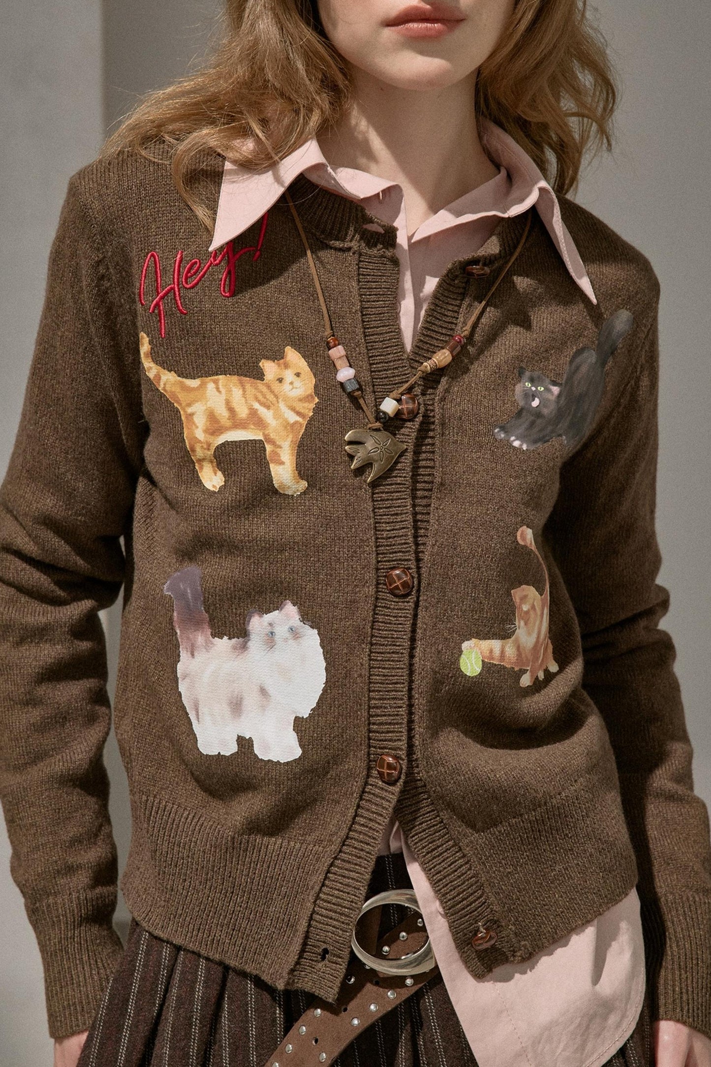 Sweet Kitten Knit Cardigan