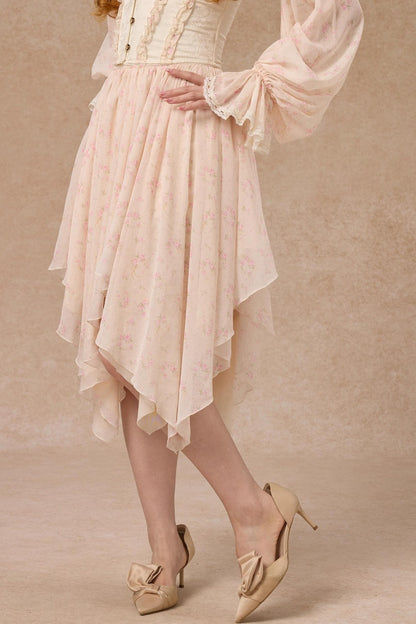 Autumn Jacquard Skirt