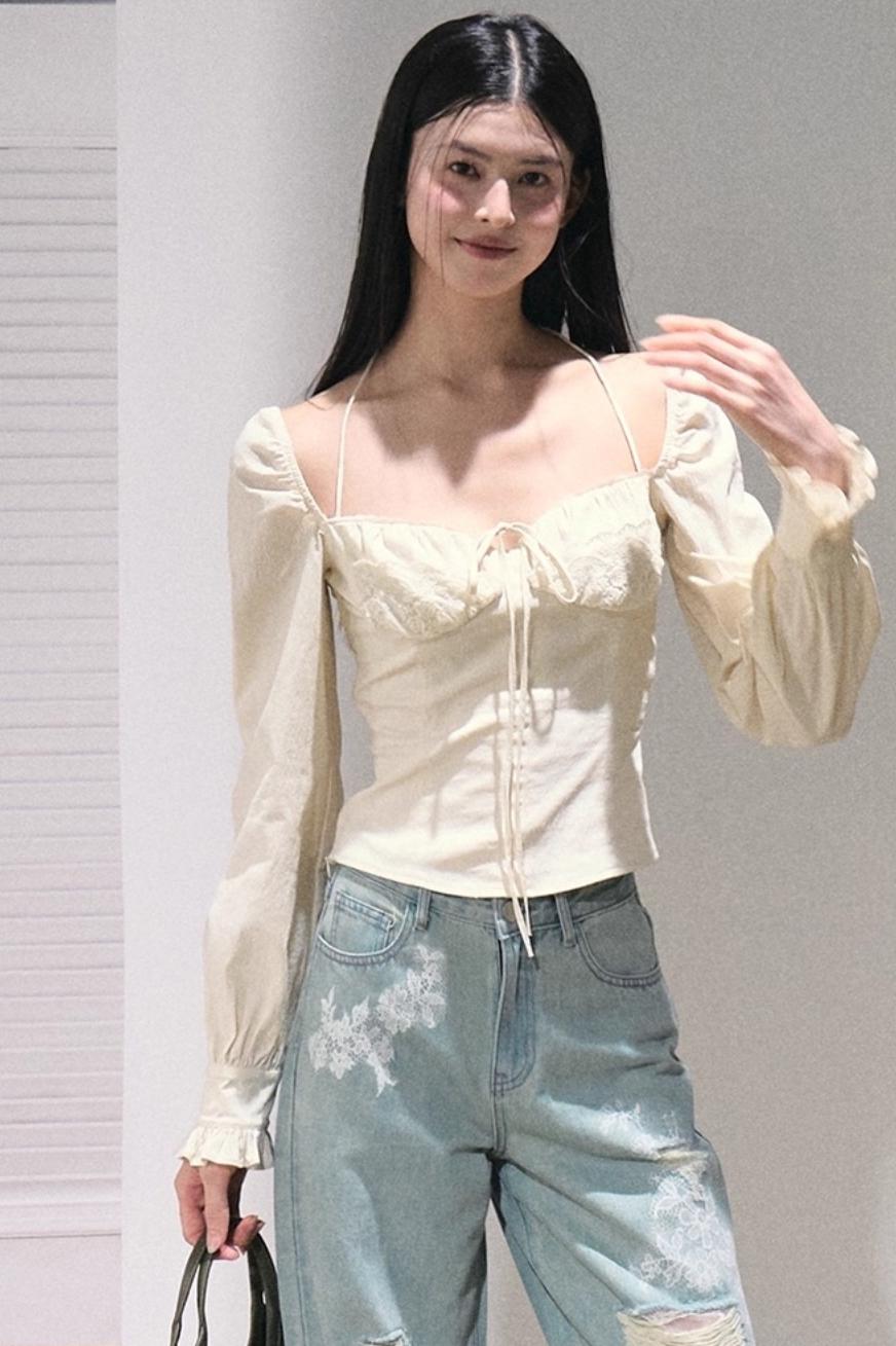 Ripe Grapes Halterneck Top