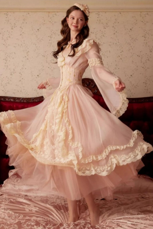 Fairy Dream Lace Dress Set-Up