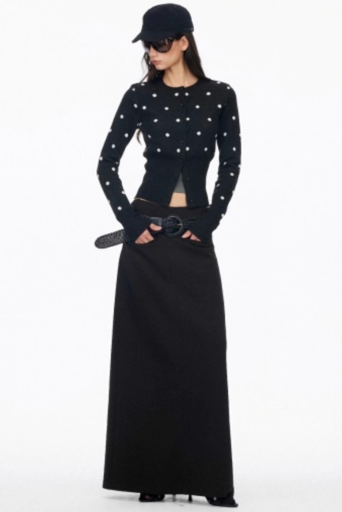 Versatile Slimming Straight Skirt