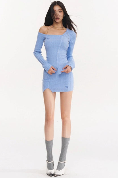 Glacier Knit Wrap Set-Up