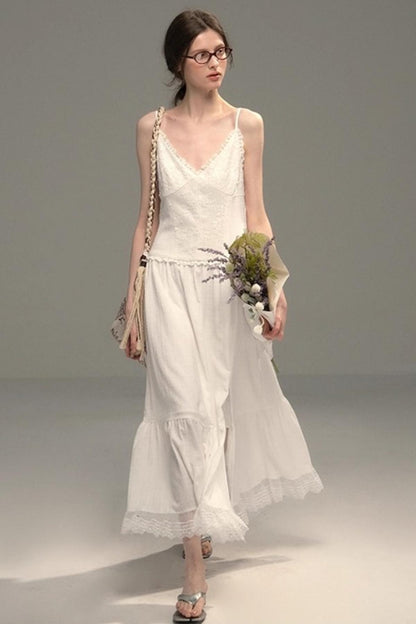 Fairy Sparkling Lace Slip Dress