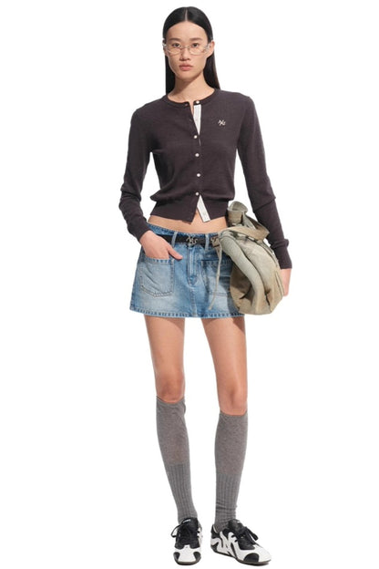 Modern Water Straight Skirt