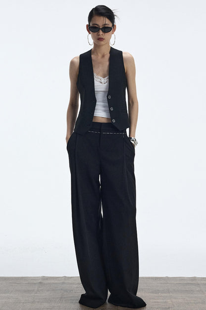 Autumn Black Trousers