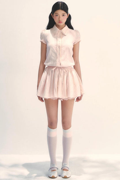 Vintage Pink Summer Dress