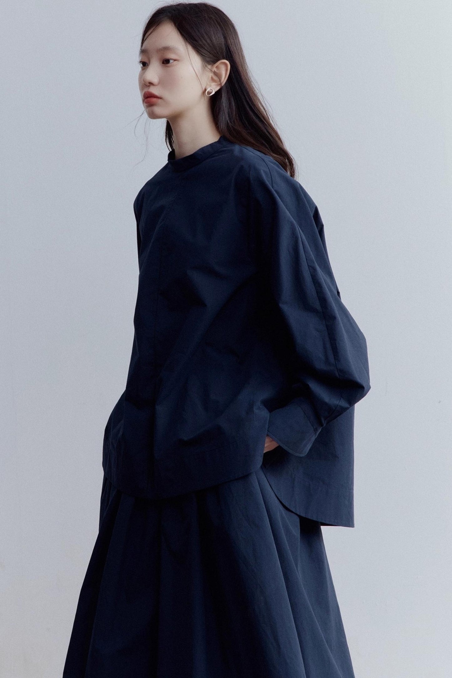 Silhouette Sense Cotton Shirt