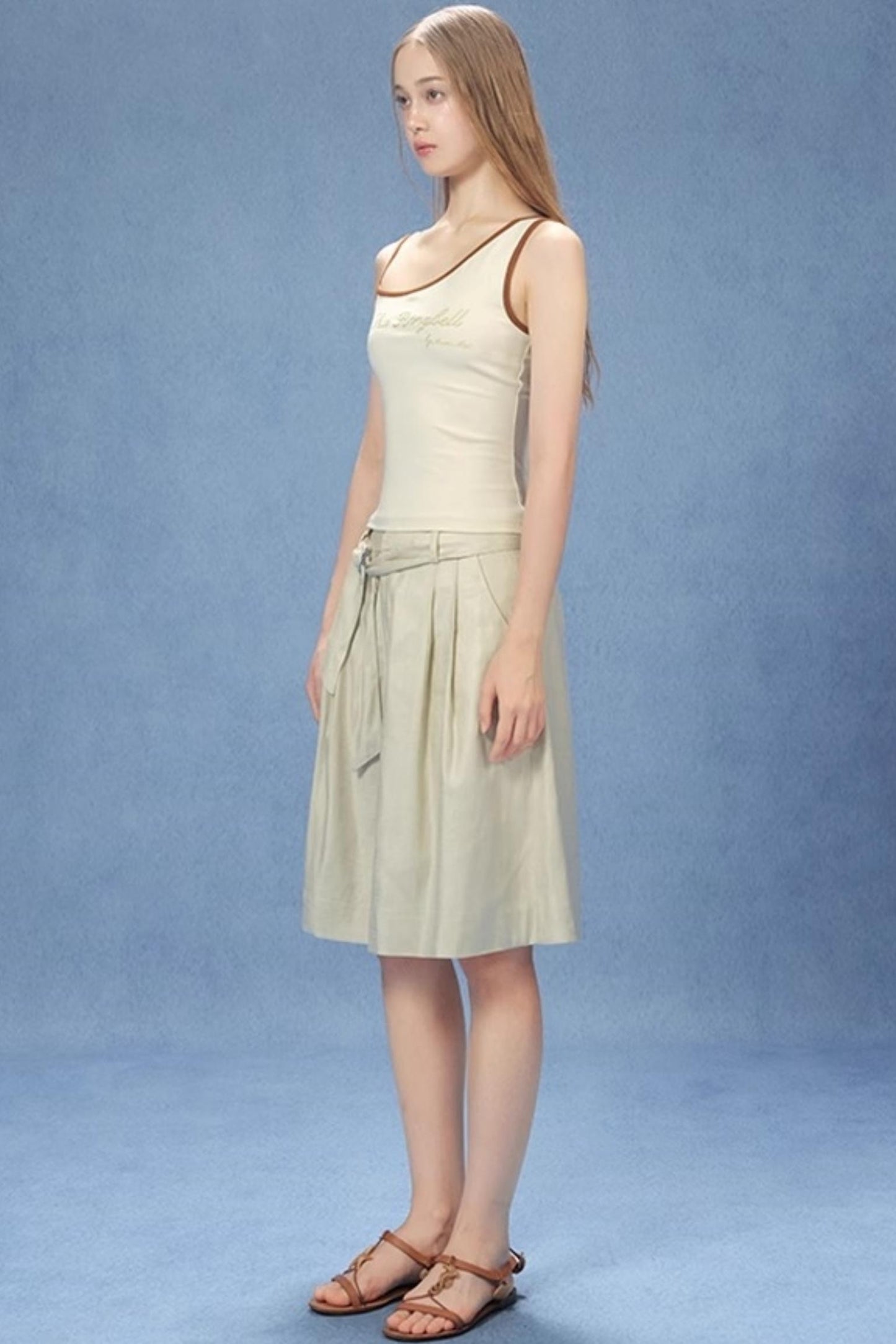 Luxe Linen Bow Tie Pants