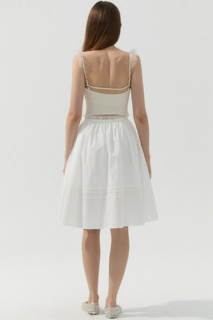 Peninsula Airy Midi Skirt