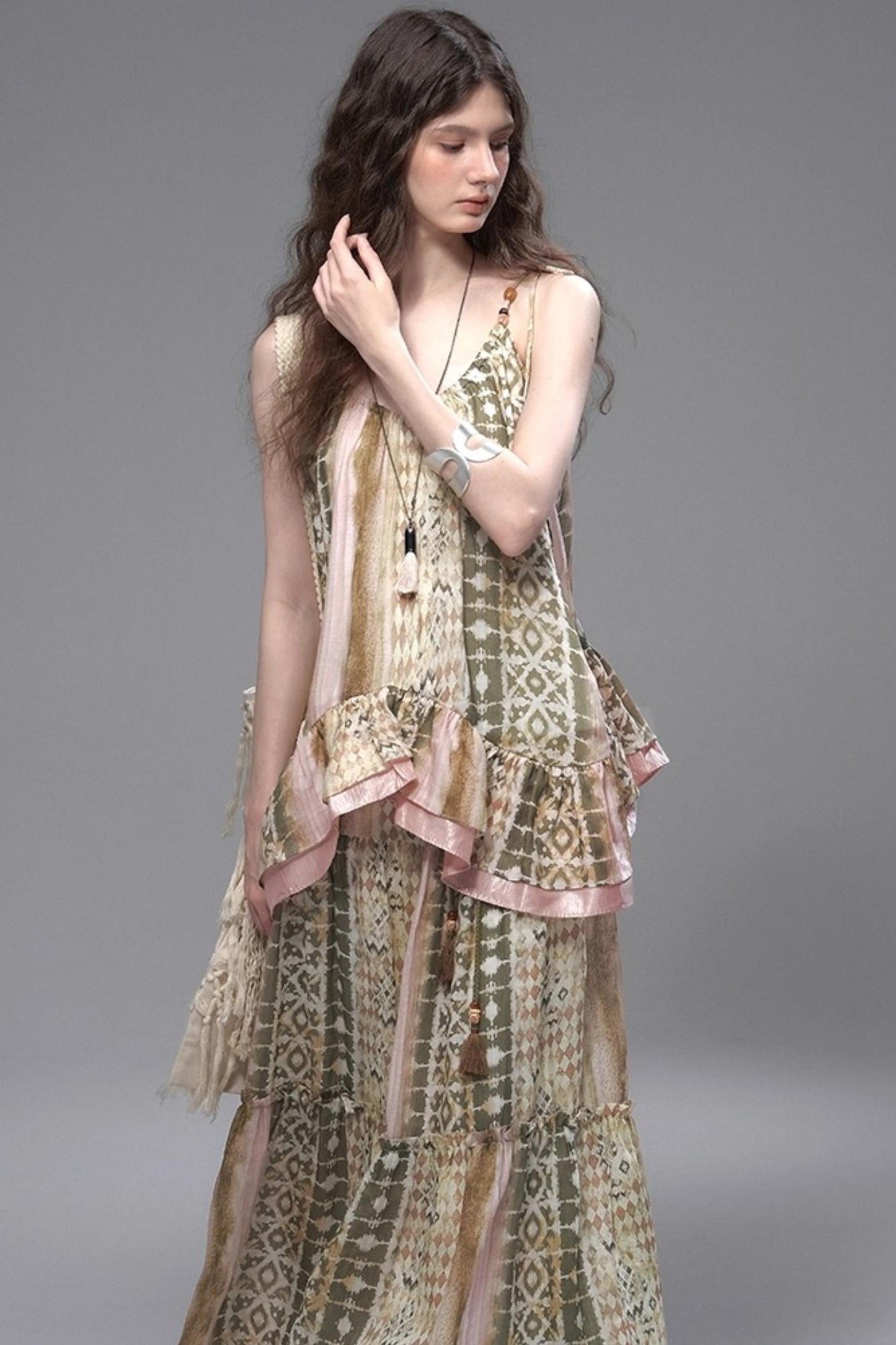 Santorini Camisole Skirt Set-Up