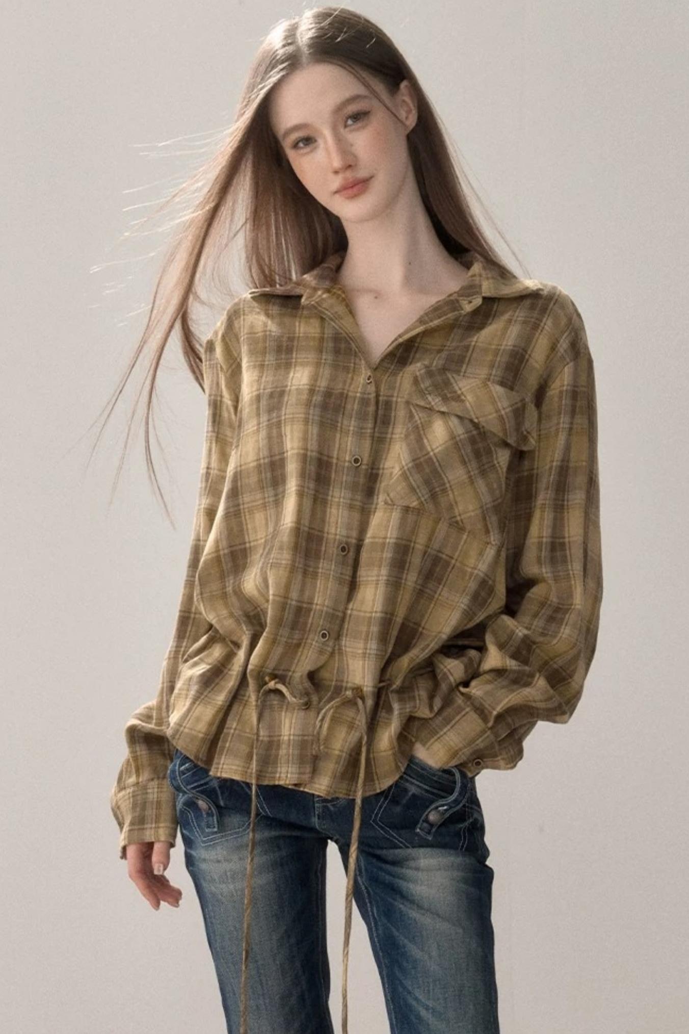 Summer Versatile Plaid Shirt