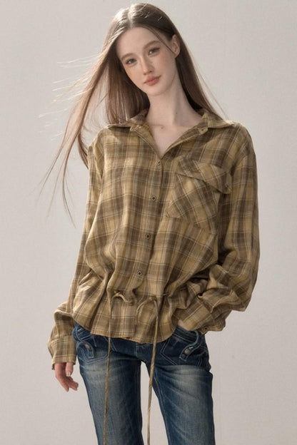 Summer Versatile Plaid Shirt