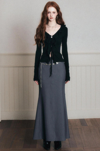 Mermaid High-Waisted A-Line Skirt