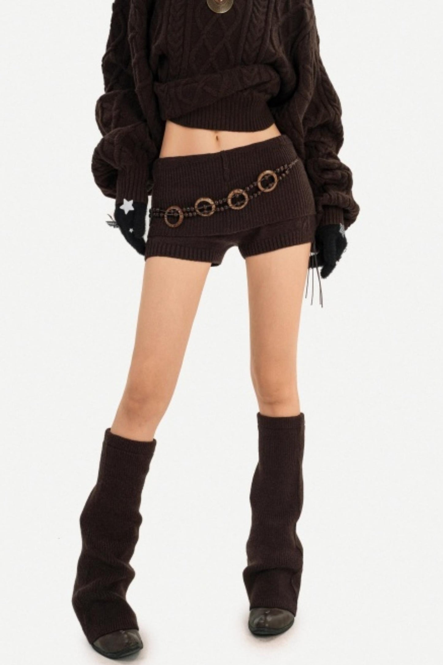 Milky Retro Sweater Set-Up