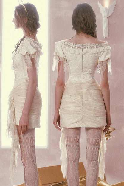 French Boned Lace Dress