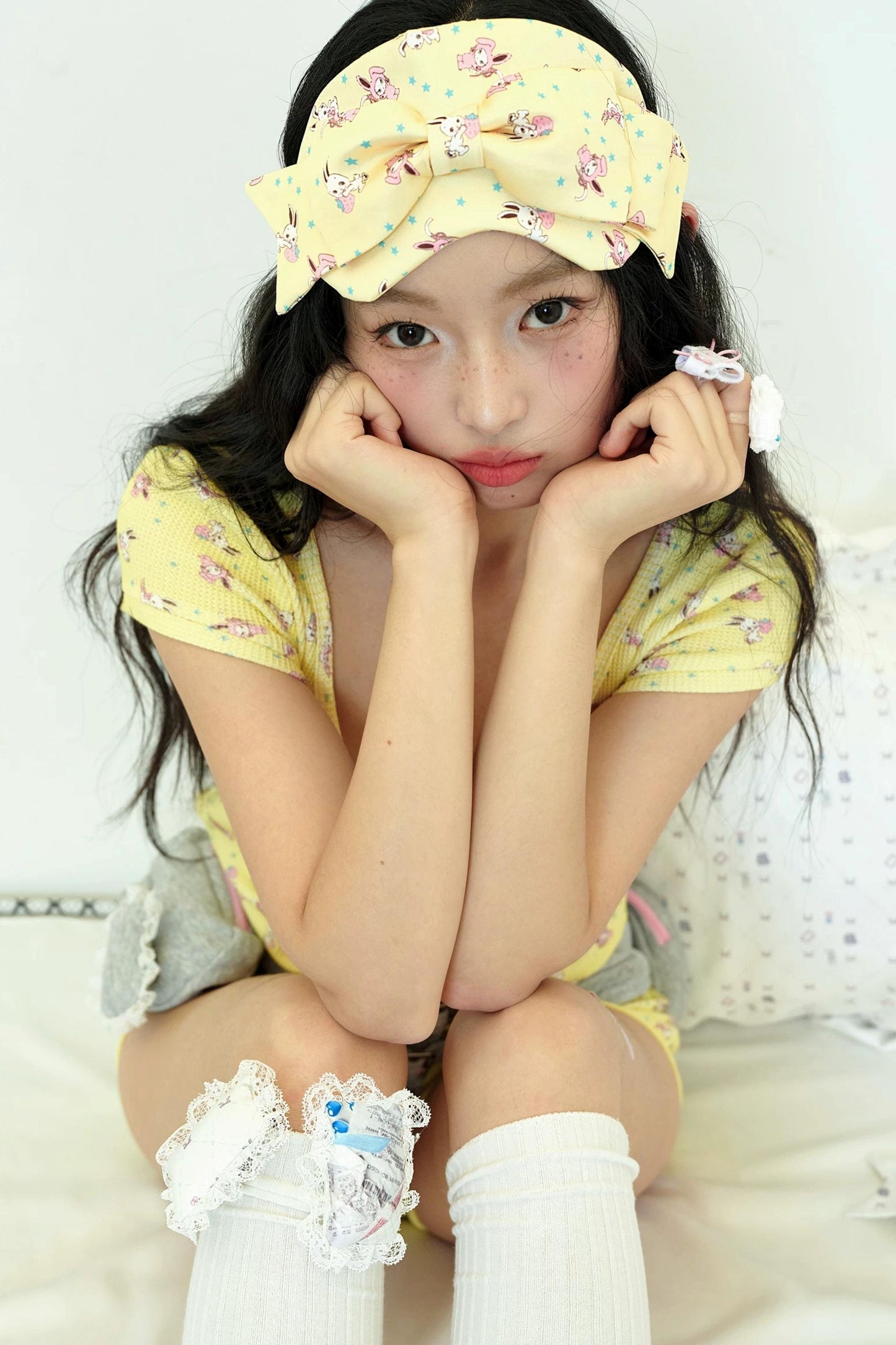 Cute Satin Bow Headband