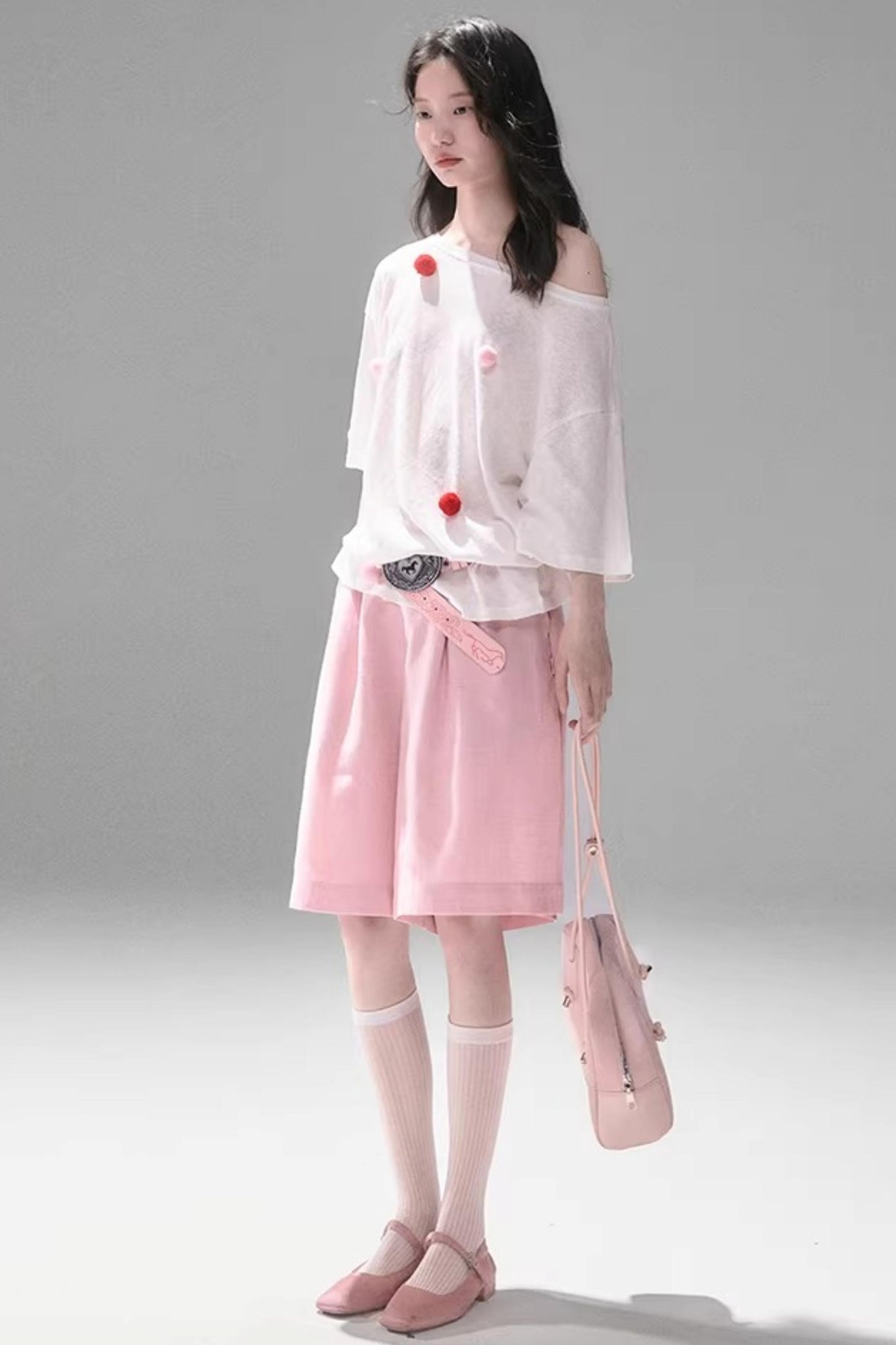 Cotton Linen Bermuda Shorts