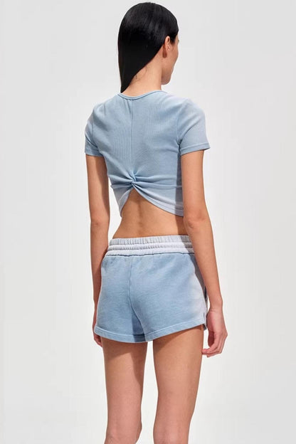 Equestrian-Kurze Hose aus schwerer Baumwolle
