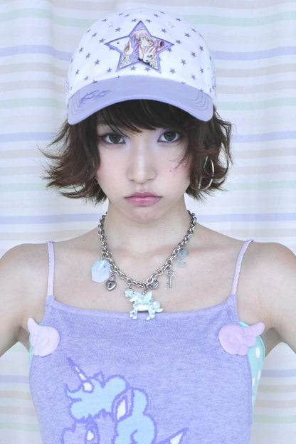 Dreamcore Purple Baseball Cap