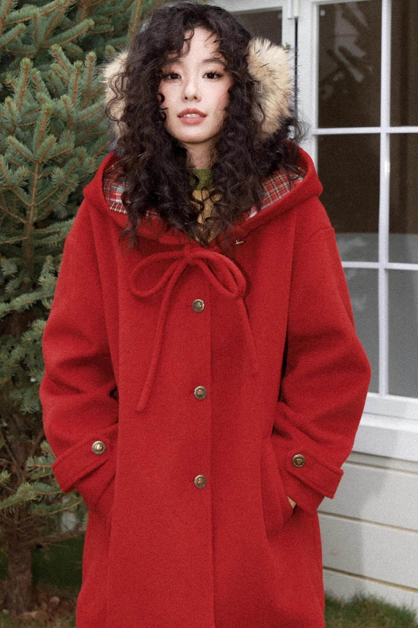 Falling Star Wool Coat Set-Up