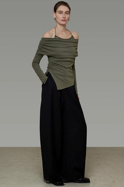 Autumn Knitted versatile high-end Top