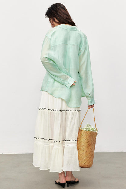 Relaxed Summer Ramie Shirt