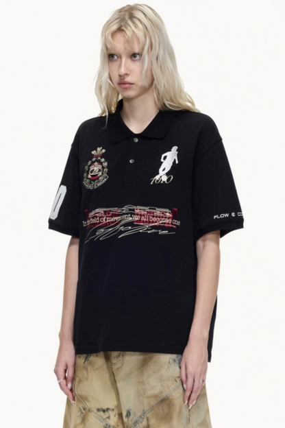 Polo Retrò in Cotone