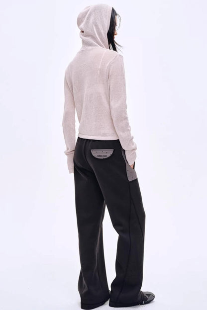Polka Dot Air Layer Sweatpants