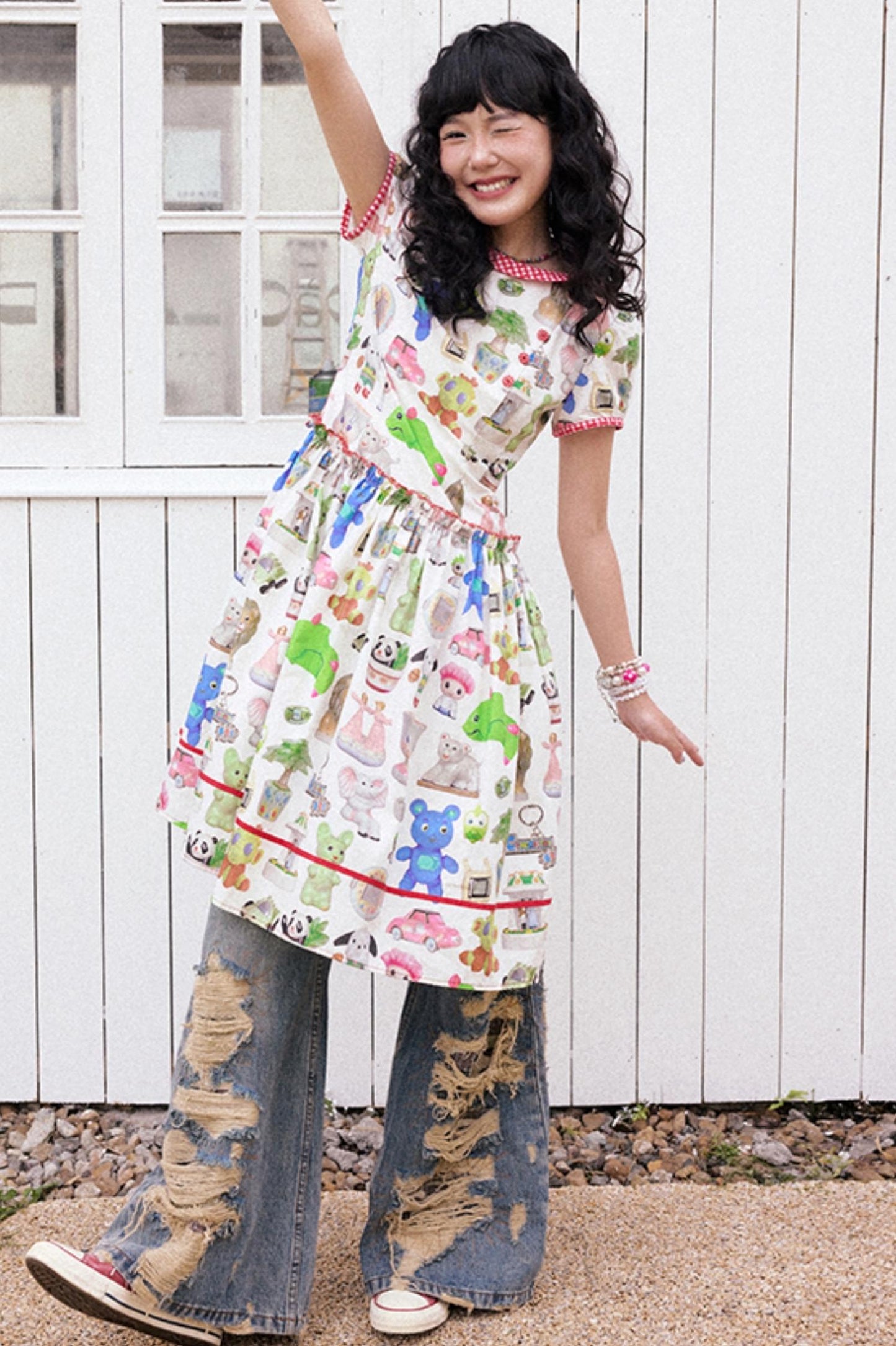 Unique Vintage Summer Dress