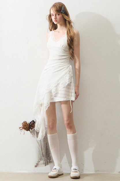 French Mint Sweater Touch Sundress Set-Up