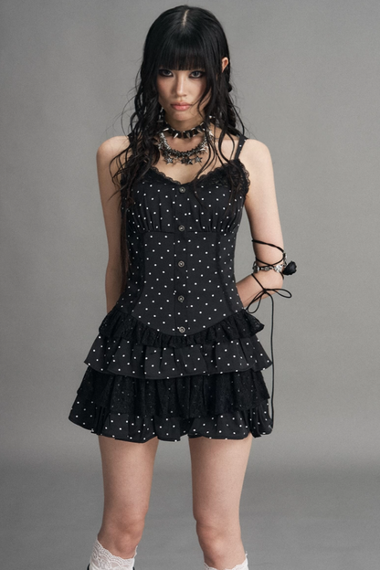 Retro Polka Dot Dress