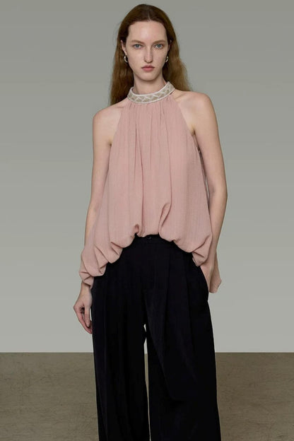 Beaded Off-Shoulder Top Set-Up