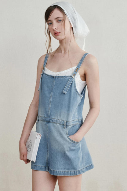 Sea Salt Retro Denim Dress