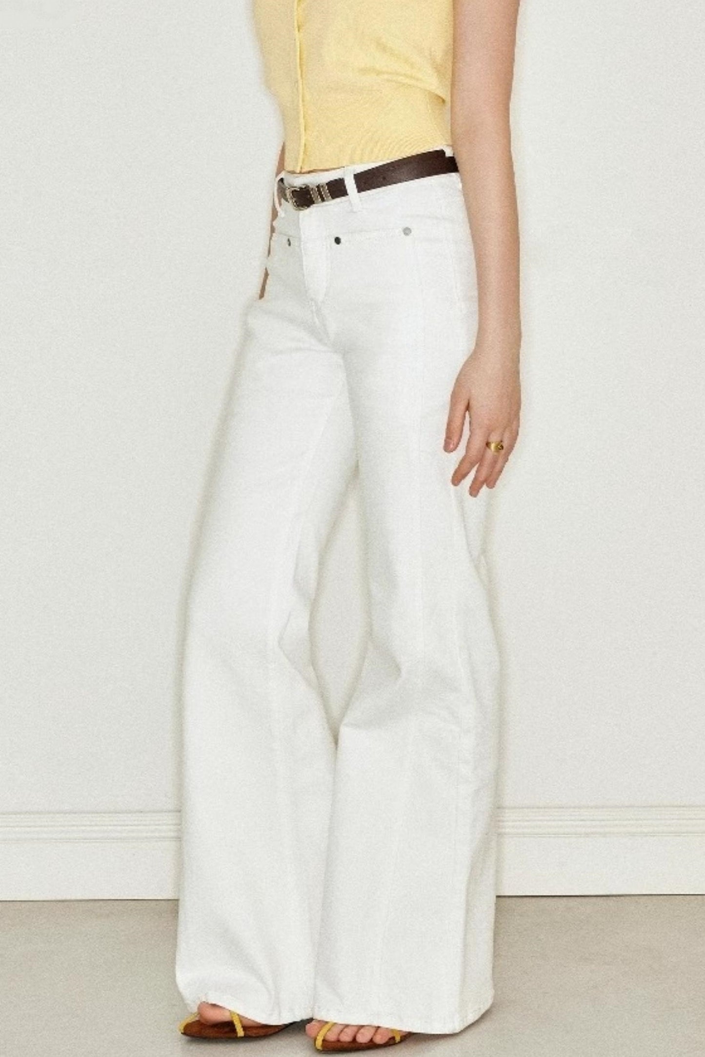 Vintage White Slim Jeans