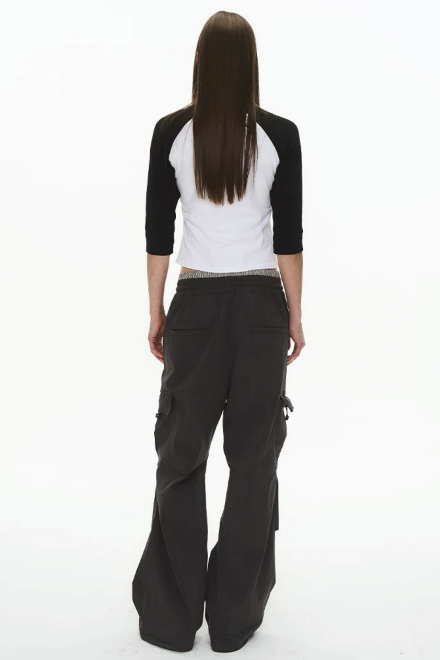 Plaid Pleated Workwear Pants