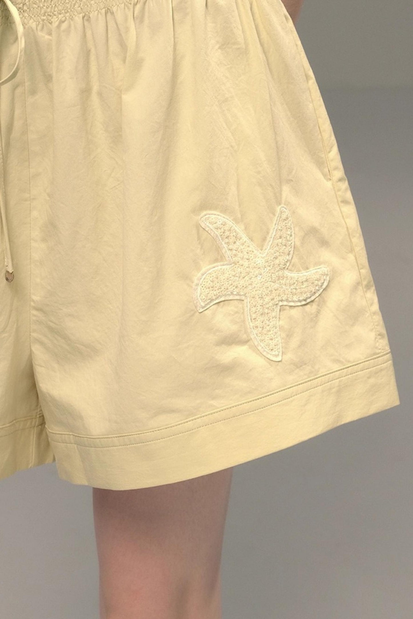 Starfish Casual Wide Drawstring Shorts