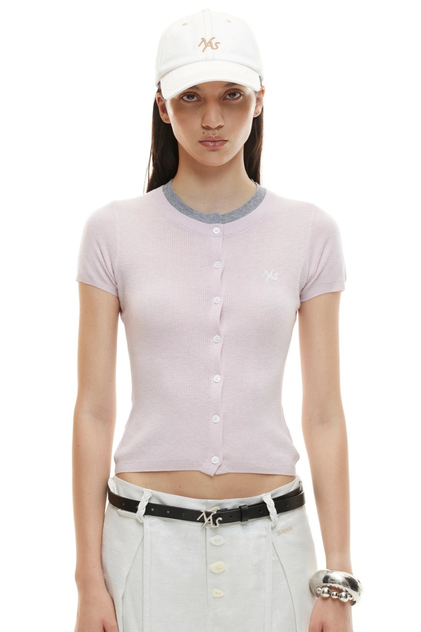 Sheep Wool Color-Block Top