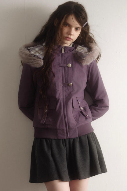 Purple Washed Vintage Jacket