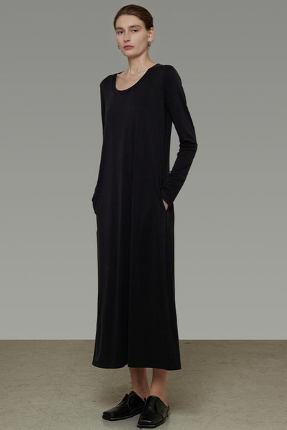 Autumn Slim Long Dress