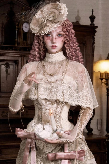 Eros Vintage Lace Cape