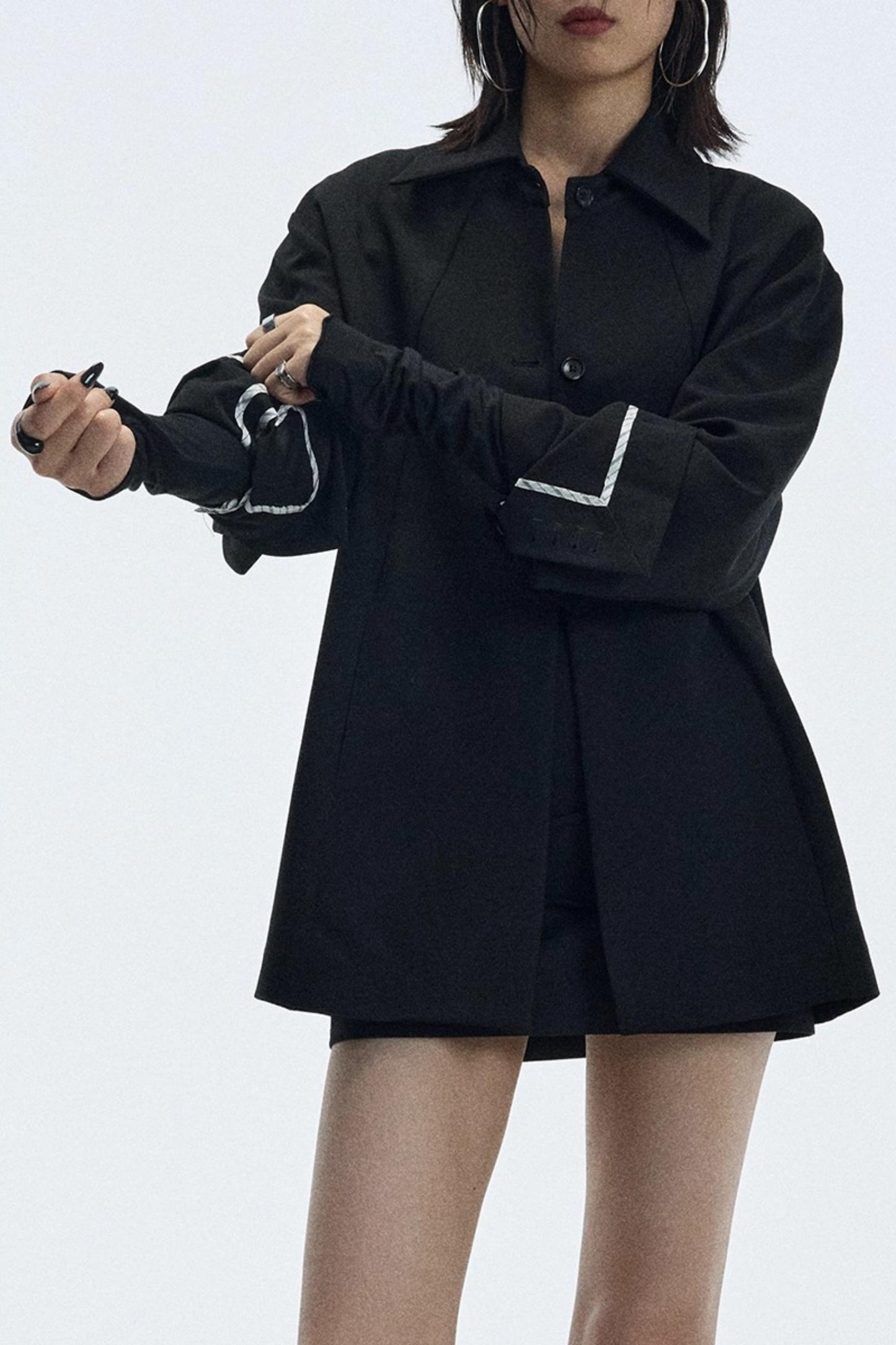 Black Silhouette Jacket