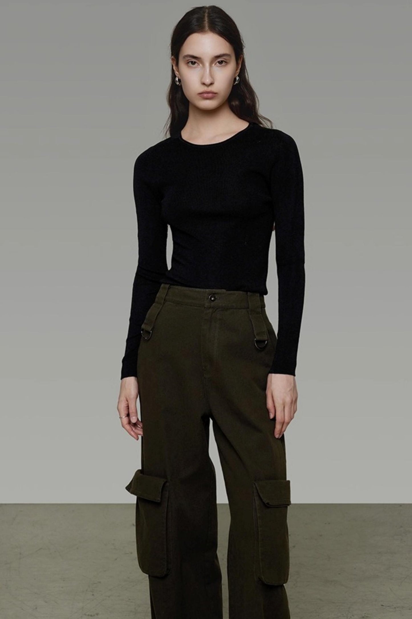 Vintage Cargo Silhouette Coat Set- Up