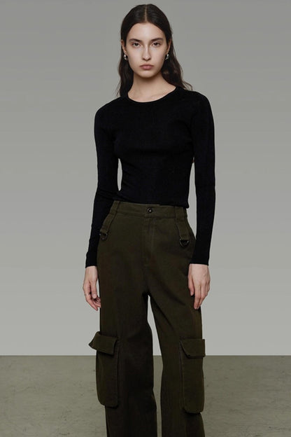 Vintage Cargo Silhouette Coat Set- Up