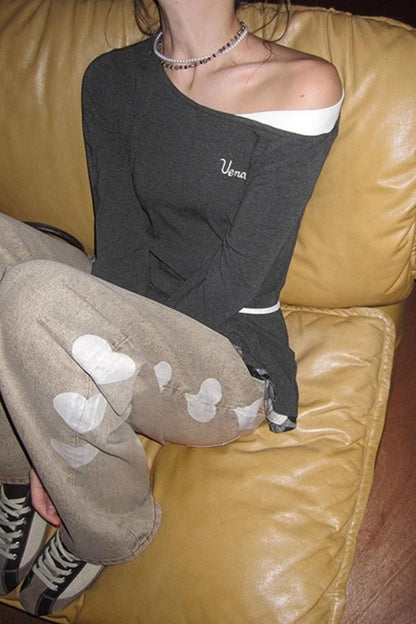 Knitted Crew Neck T-shirt