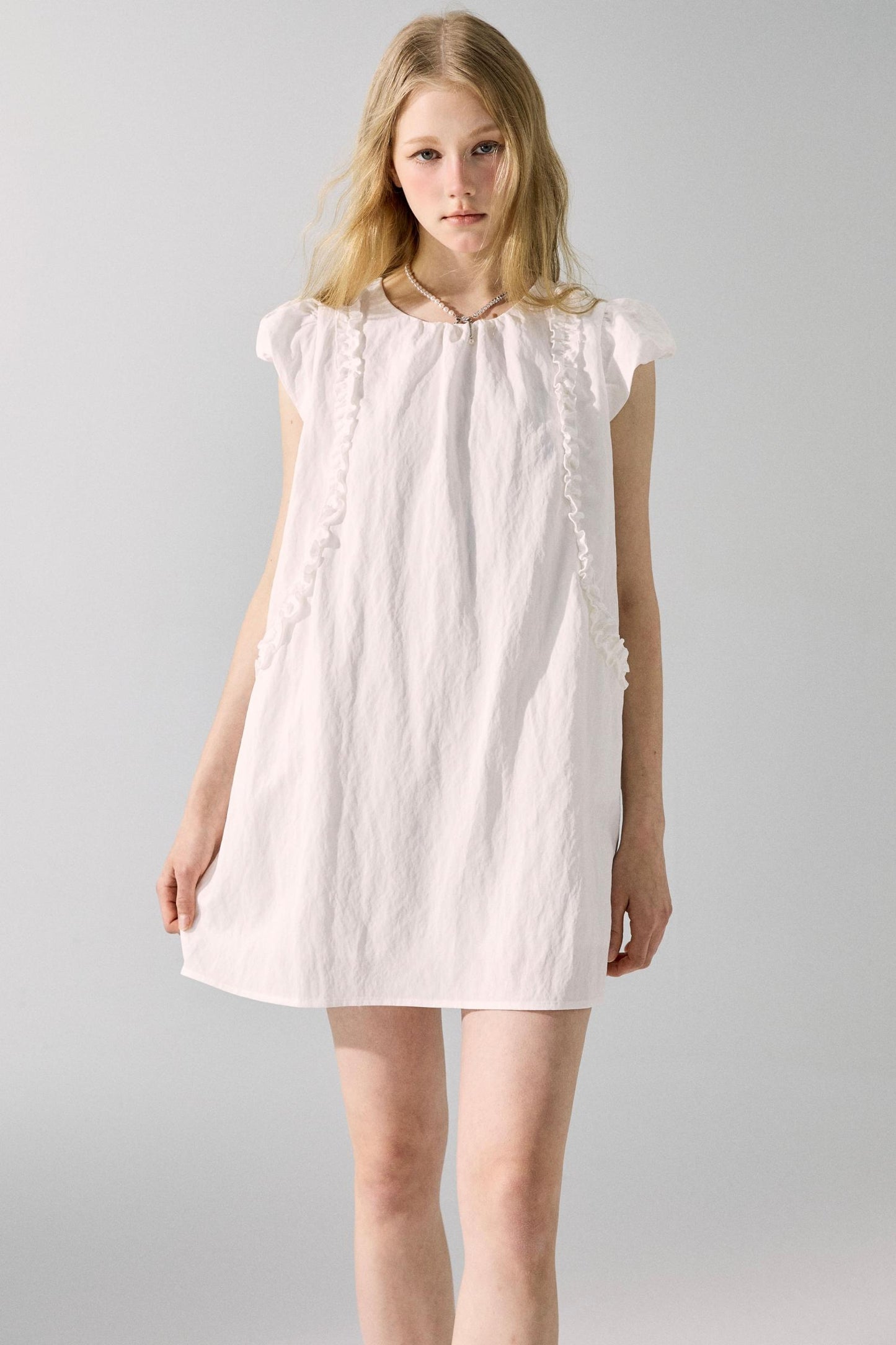 Cloud Blossom Sleeve Dress