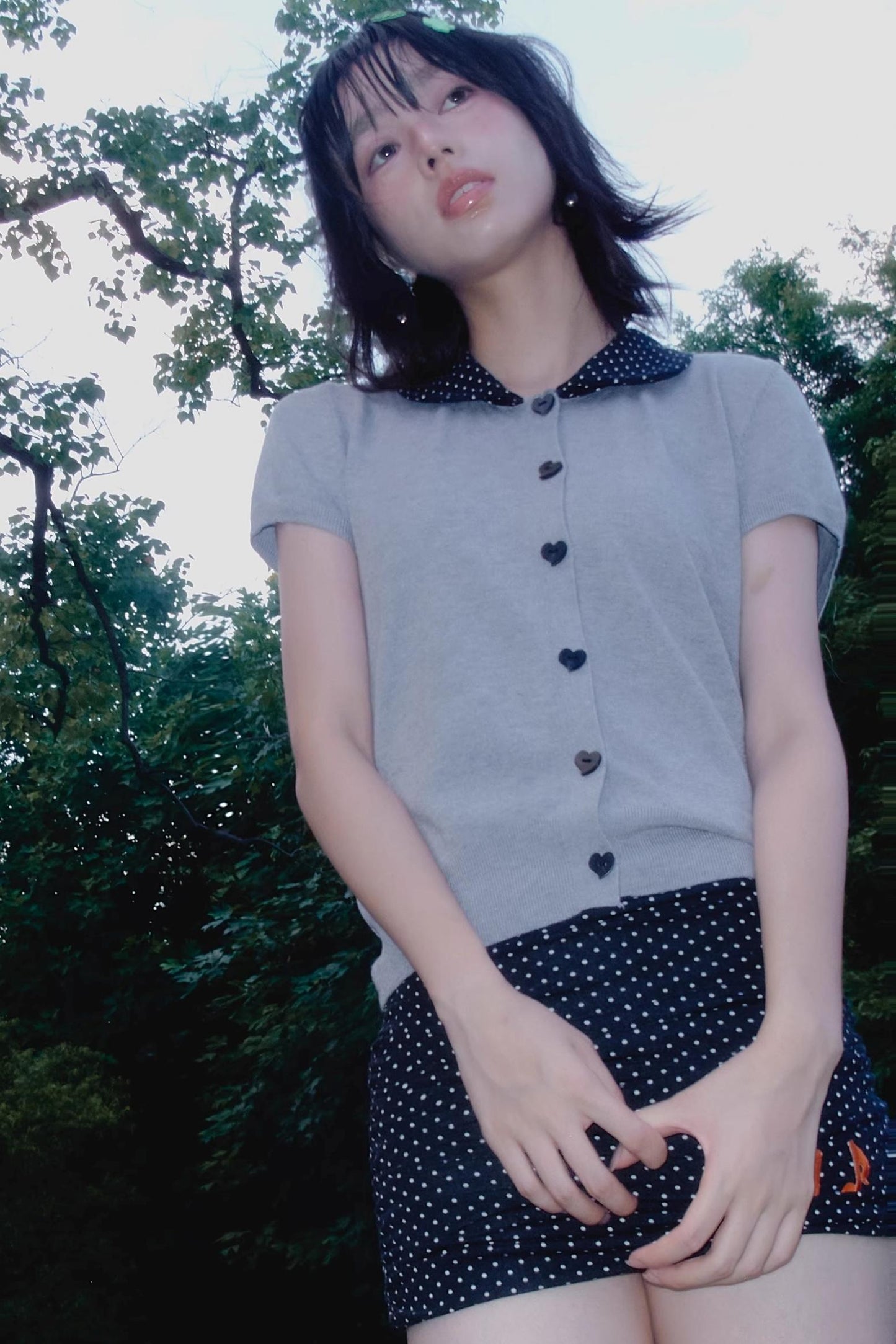 Love Buckle Knit Top